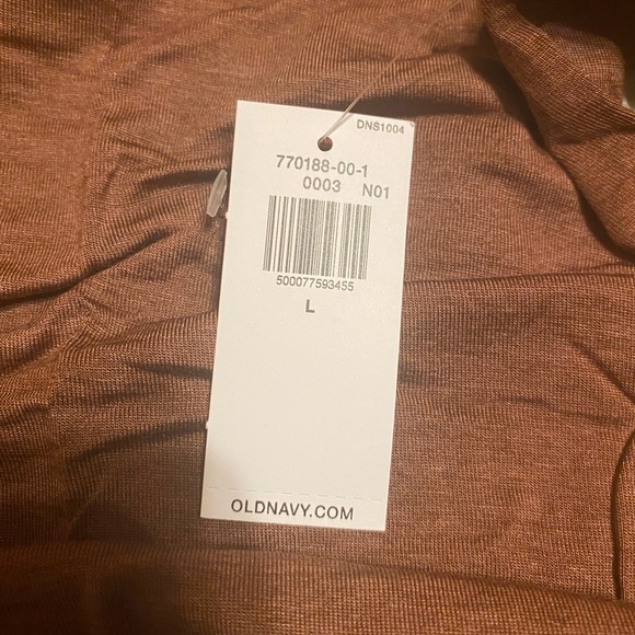 New- 2-piece Old Navy Women's LS Tee & Leggings Ultrabase Merino Wool - Brown - Picture 11 of 16